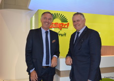 Peter McBride - Chairman of Zespri and Craig Thompson ZGS Europe.